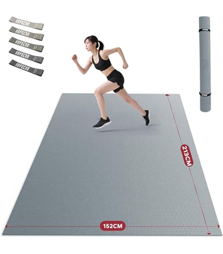 YUREN トレーニングマット 大きい 幅広 200CM X130CM 厚め20 Amazon | YUREN トレーニングマット 大きい 幅広 200CM X130CM