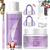Amazon.co.jp: Saviland アクリル ネイル キット - 30g クリア