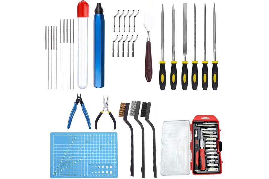 3D Printer Tool Kit includes Debur Tool, Cleaning and Removal Tool