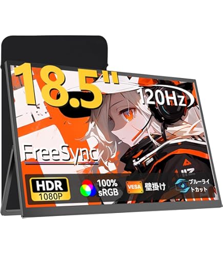 Amazon.co.jp: 【中古】ARZOPA 16.1インチ モバイルモニター 144Hz 1ms