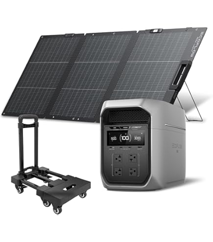 Amazon.co.jp: EcoFlow DELTA 3 Plus1024Wh ポータブル電源 と 160W