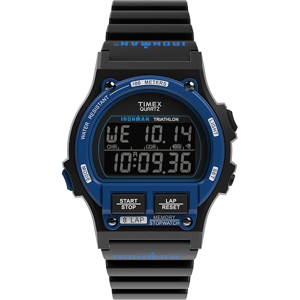 Timex Men's Ironman Classic 42mm Watch - Black Strap Digital Dial