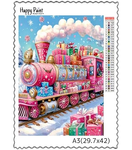 【フルオーロラビーズ（樹脂）】ダイヤモンドアート A3 コーラ／1551FAB Amazon.co.jp: Happy Paint ダイヤモンドアート A3 コーラ カラフル