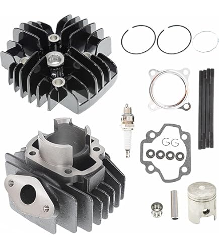 Amazon | leihuo 60cc 大口径ピストンシリンダヘッドセット PW50 YF60S