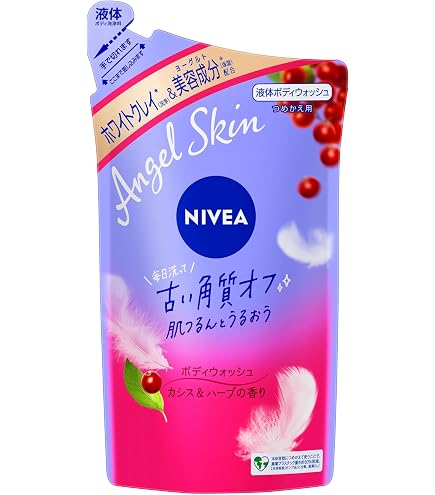 Amazon | ニベア エンジェルスキン ボディウォッシュ サボン&ブーケの