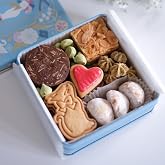 AgCafe グルテンフリー クッキー缶 詰め合わせ セット【お渡し用袋付き】 (クッキー缶【1個】)