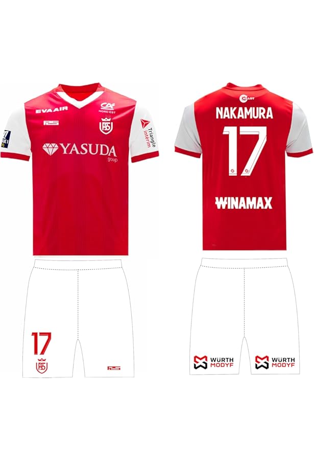 Amazon | 中村敬斗 サッカー ユニフォーム 24-25 ランススタジアム