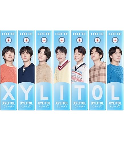 Amazon | ロッテ キシリトール×BTS バブルガム(フルーツミックス) 30g