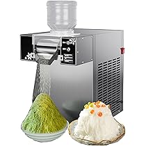 スノーフレーク製氷機　スノーアイス 業務用スノーフレーク製氷機、1200W自立式ステンレス製アイス