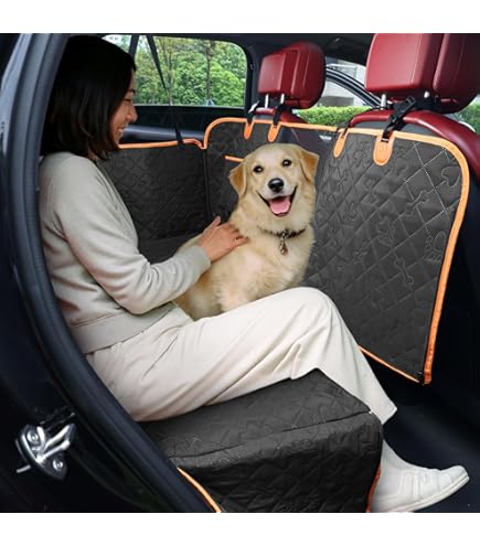 ⭐︎犬用カーシートカバー 後部座席用 - 防水犬用ハーフハンモック Amazon.co.jp: njnj 犬用カーシートカバー 後部座席用 - 防水犬用