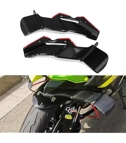 Amazon | FOR ZX-6R ZX636 2024 用オートバイフロントウィング