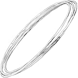 Silpada 'Empowered' Set of Three Bangles in Sterling Silver
