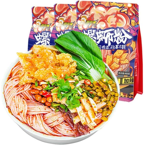 螺蛳粉 ルオスーフェン　人间精品 加臭加辣 楽天市場】好歡螺 螺螄粉 加辣加臭 400g 螺師粉 柳州螺螄粉 中華