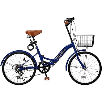 ダイナモライト新品！】シングルギア 20インチ折りたたみ自転車 スカイ
