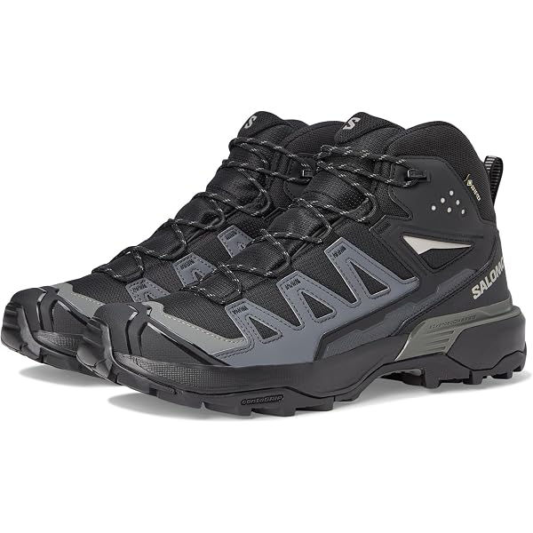 Amazon | Salomon メンズ X Ultra 5 Mid GTX ハイキングシューズ