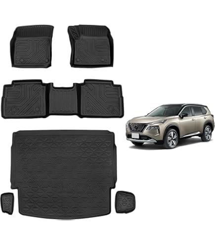 日産エクストレイル T33 純正 フロアカーペット（フロアマット） エクストレイル 新型 日産 T33 SNT33 7人乗り専用 フロアマット