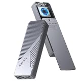 ORICO M.2 SSD 外付けケース 40Gbps 超高速 USB4 アルミ合金製の高散熱外装 Thunderbolt 3/4対応 2230 2242 2260 2280(Mキーのみ)SSD対応、USB3.2/3.0/2.0対応 - CNM2U4