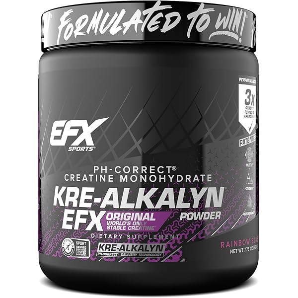 EFX Sports Kre-Alkalyn | PH-Correct Creatine Monohydrate