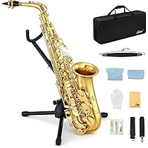 Amazon | Eastar サックス アルトサックス Eb Saxophone ゴールド Amazon | Eastar サックス アルトサックス Eb Saxophone ゴールド