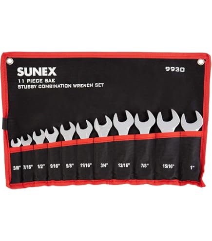 Laser Tools 5580 Extra Long Star Ring Spanner Set 6pc