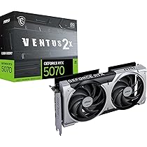 MSI GeForce RTX 5070 12GB GDDR7 VENTUS 2X OC