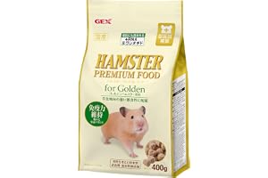 GEX ジェックス ハムスタープレミアムフード ゴールデン専用 国産 草食傾向の…