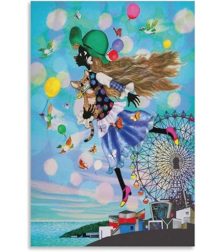 Amazon.co.jp: 藤城清治 2011生きるよろこび 絵画 ポスター 工芸品の
