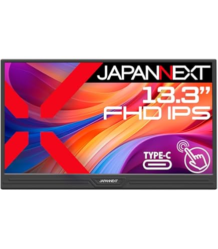JAPANNEXT 13.3\" モバイルディスプレイ 本体 41nsaarNOgL.jpg