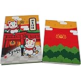 【京都観光】稲荷・きつねさん柄の御朱印帳 麗聲堂オリジナル・KOTORI DESIGN BOX コラボ柄 (11×16cm M判)