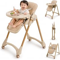 ベビーチェア ハイローチェア 折りたたみ 6ヶ月～3歳対応 25cm隙間収納 5 Amazon | ベビーチェア ハイローチェア 折りたたみ 6ヶ月～3歳対応