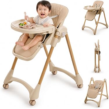 ベビーチェア ハイローチェア 折りたたみ 6ヶ月～3歳対応 25cm隙間収納 5 Amazon | ベビーチェア ハイローチェア 折りたたみ 6ヶ月～3歳対応