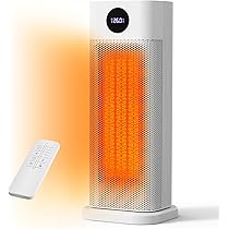 Amazon | Climora 電気ストーブ 暖房器具 省エネ コンパクト 首振り 8W