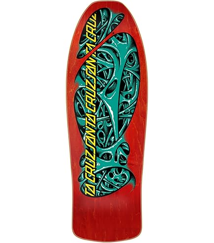 Santa Cruz Claus Grabke スケートボードデッキ　サンタ SANTA CRUZ CLAUS GRABKE MELTING CLOCKS REISSUE DECK (9.7 x