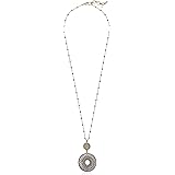 [ラッキーブランド]Lucky Brand Two Tone Tribal Pendant Necklace, 30" + 1.5" Extender ネックレス ジュエリー[並行輸入品]