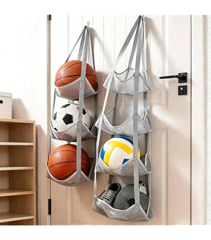 残り1 セット　9kg ウォールボール/30kg サンドバッグ セット Amazon｜ボールホルダー ウォールポケット 3段 4段 壁面収納 収納 吊り