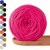 Amazon | T-SHIRT YARN MANIA Tシャツヤーン 約45m×2玉 tシャツヤーン