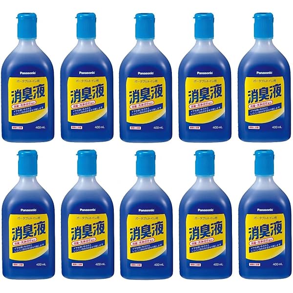 Panasonic ポータブルトイレ用消臭液 400ml 15本 Amazon | パナソニック ポータブルトイレ用消臭液 400ml