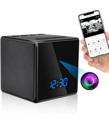 Amazon.co.jp: 小型カメラ 隠しカメラ Bluetoothスピーカー 時計型