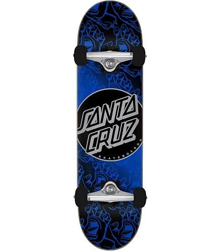 Santa Cruz Obscure Hand Factory Skateboard, Large, Multi 21 cm
