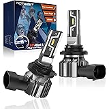 NOVSIGHT hb3 ledヘッドライト 6500k 新基準車検対応 高性能LEDチップ搭載 led hb3 バルブ 9005 ホワイト 12V車用LEDランプ ファンレス 静音 2個セット 取り付け簡単 DC 9V-32V対応 40w 販売者2