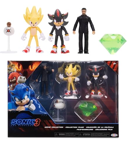 Amazon.co.jp: ソニック・ザ・ヘッジホッグ 2 ムービー5フィギュア