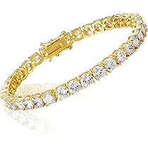 パープルダイヤモンド ブレスレット 18K Tennis_Diamond_Bracelet_7.