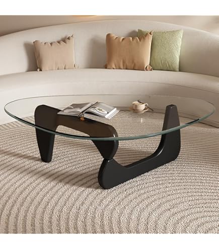 Amazon.co.jp: ローテーブル ガラス センターテーブル 丸 ガラス