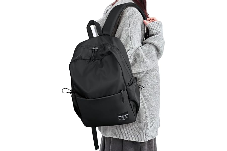 [Vulmoon] リュック 軽量 380g 防水 15.6インチPC A4 おしゃれ リュックサック 盗難防止 学生 高校生 通学 通勤 メンズ | 小学生 中学生 大学生 旅行 カジュアル タウンリュック バックパック 男女兼用