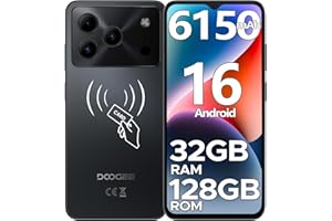 【Android16 スマホ 初登場】DOOGEE Note56 Pro Android 16 スマホ 90Hz 6.56 インチ HD+大画面 スマートフォン 32GB+128GB 2TB拡張 simフリー スマホ 本体 13MP AIカメラ/61