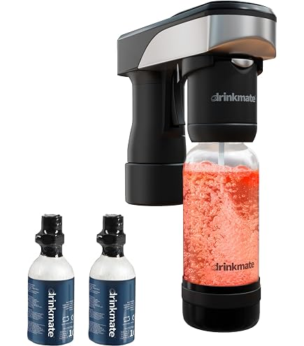 Amazon | Drinkmate(ドリンクメイト) ネジ付き 60L CO2 交換炭酸