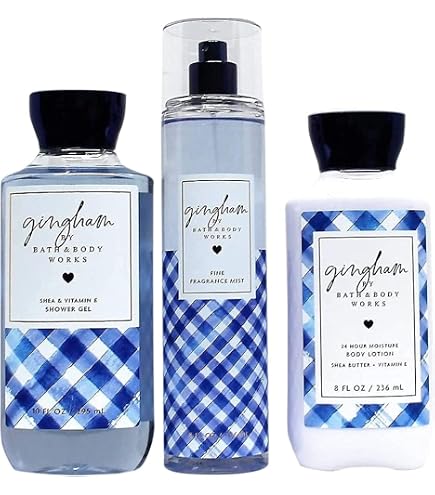 Amazon | Bath and Body Works Gingham Body Cream Ultimate Hydration