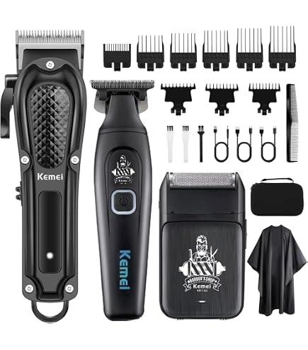 Amazon.co.jp: KEMEI プロフェッショナルヘアクリッパー 男性用コード