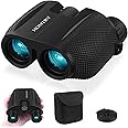 Hontry Binoculars for Adults and Kids, 10x25 Compact Binoculars for Bird Watching, Theater and Concerts, Hunting and Sport Ga