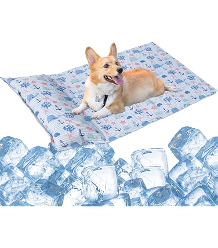 犬用品 ひんやりマット 接触冷感 あごまくら ブサ犬 クールジェル